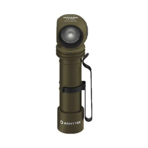 Фонарь Armytek Wizard C2 Pro Olive v4 Magnet USB+ABM01+18650 XHP50.2 White
