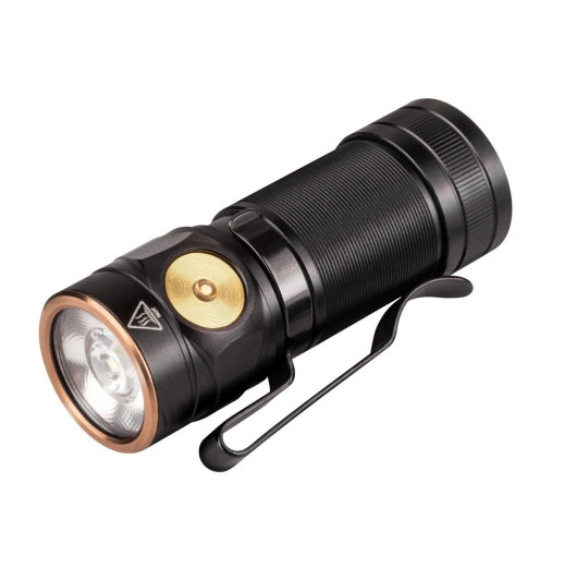 Карманный фонарь Fenix E18R Cree XP-L HI, серый, 700 лм