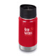 Термофляга Klean Kanteen Wide Vacuum Cafe Cap Mineral Red 355 мл