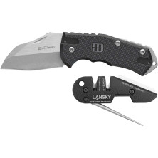 Набор Lansky нож World Legal + точилка Blademedic