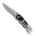 Нож складной Ganzo G718 серебристый  (витринный образец, состояние хорошее)