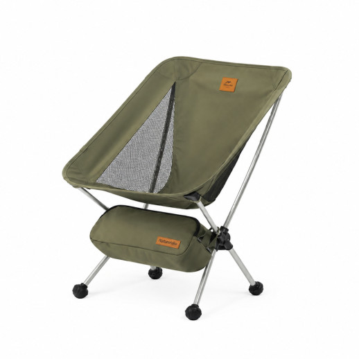 Стул складной Naturehike Moon YL08 NH20JJ027, 600D Oxford / алюминий, зеленый
