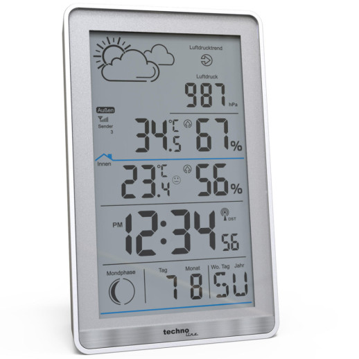 Метеостанция Technoline WS9218 Silver (WS9218)