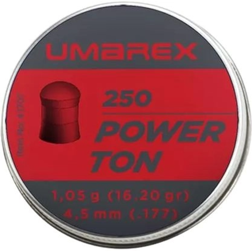 Шарики Umarex Power Ton 1,05 гр. кол.4.5(.177) 250шт. (4.1707)