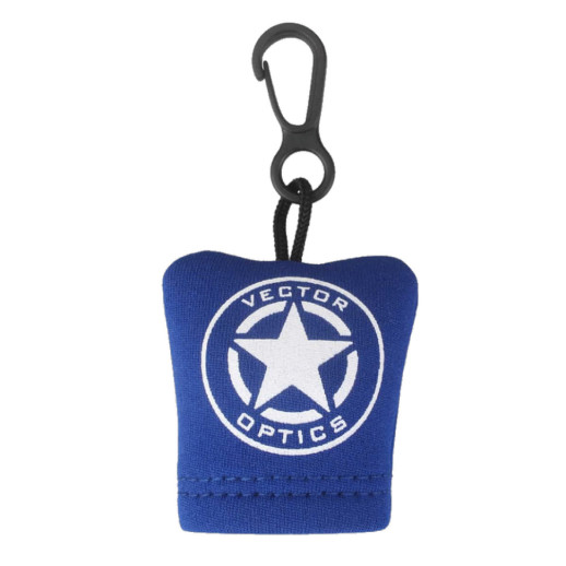 Салфетка для чистки Vector Optics для оптики 147х147 мм неопреновый мешочек белая