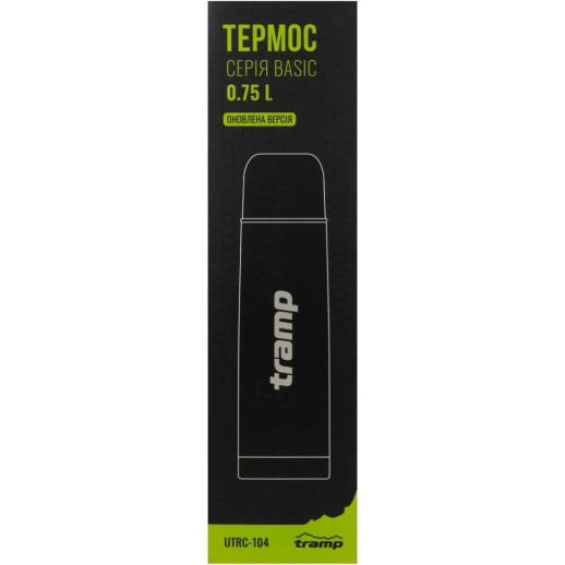 Термос Tramp Basic 0,75л UTRC-104, black