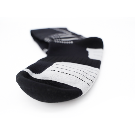 Водонепроницаемые носки Dexshell Mudder, черные с серыми полосками L