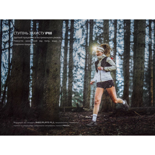 Фонарь налобный с красным светом Fenix HM23 V2.0 300 лм