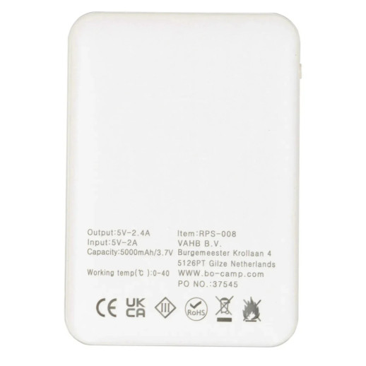 Подушка кемпинговая с подогревом Bo-Camp Skudde USB Powerbank Grey (1849355)