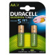 Аккумуляторы Duracell HR6 (AA) 2500 mAh 2шт