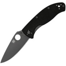 Нож Spyderco Tenacious Black Blade C122GBBKP
