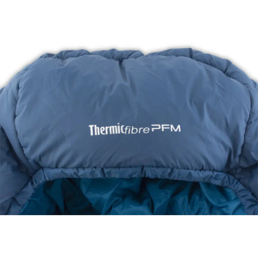 Спальный мешок Pinguin Trekking PFM (1/-5°C), 175 см - Left Zip, Petrol (PNG 238761)