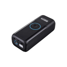 Компрессор портативный Brevia 3в1, 6000mAh, 21 л/мин, 10 Атм, AUTOSTOP, LED-фонарь, PowerBank