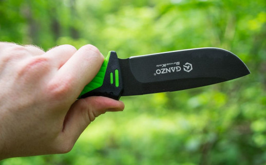 Нож Ganzo G8012 зеленый