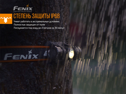 Фонарь налобный Fenix ​​HM23 (Открытая упаковка/отсутствует батарейка АА)