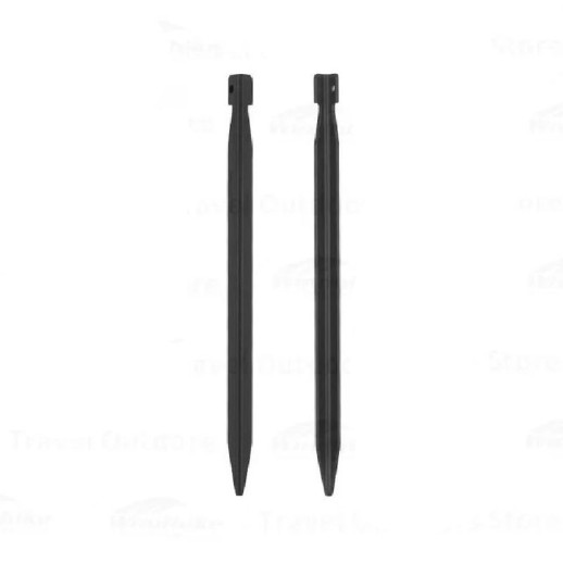 Колышки алюминиевые Naturehike CNK2300ZP016, 20 см, черные (8 шт)