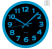 Часы настенные Technoline  WT7420 - синие