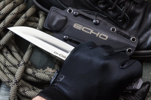 Нож Kizlyar Supreme Echo сатин, сталь D2, рукоять G10