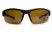 Очки поляризационные BluWater Daytona-1 Polarized (brown) коричневые в черно-синей оправе