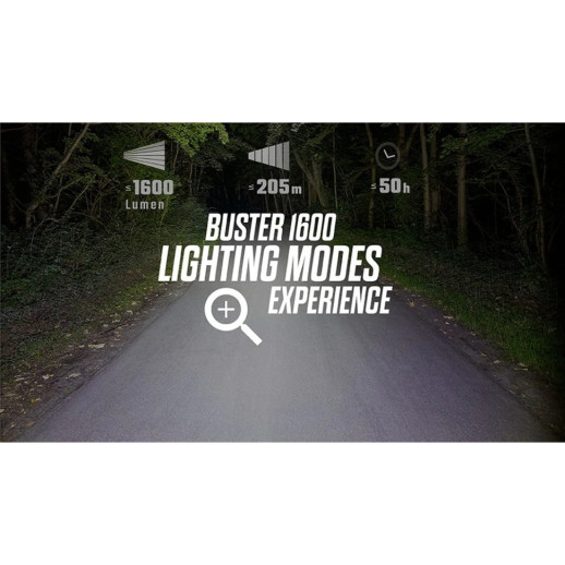 Фонарь Sigma Sport Buster 1600/Buster RL 150 K-Set