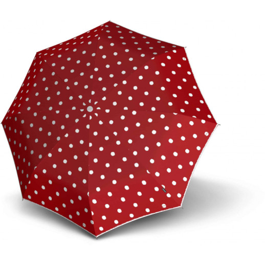 Зонт Knirps T.200 Dot Art Red Авто / Складной / 8спиц / D99x28см