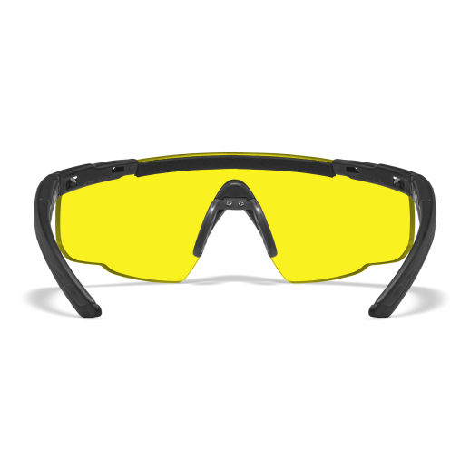 Защитные баллистические очки Wiley X SABER ADV Желтые линзы/матовая черная оправа (без кейса)