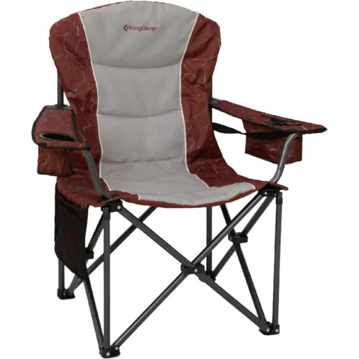 Стул раскладной KingCamp Juniper C10 red/grey