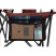 Стул раскладной KingCamp Juniper C10 red/grey