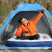 Надувной коврик KingCamp PUMPAIR BED TWIN (KM3606) BLUE / BEIGE