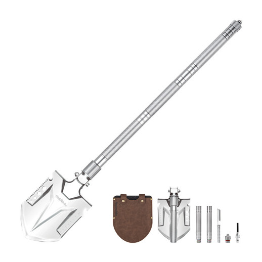 Лопата Naturehike Multifunctional outdoor shovel NH20GJ002, серебристый (витринный образец)