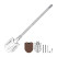 Лопата Naturehike Multifunctional outdoor shovel NH20GJ002, серебристый (витринный образец)