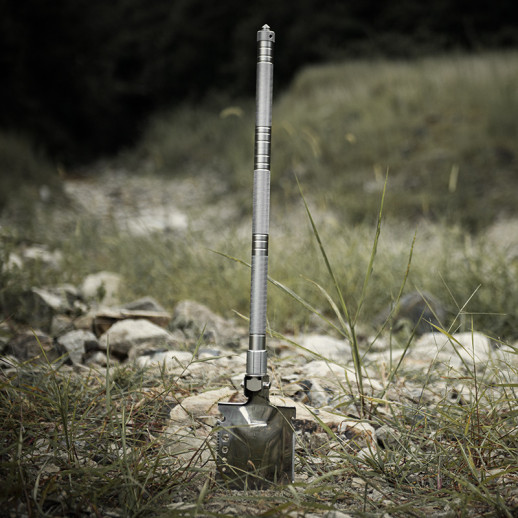 Лопата Naturehike Multifunctional outdoor shovel NH20GJ002, серебристый (витринный образец)