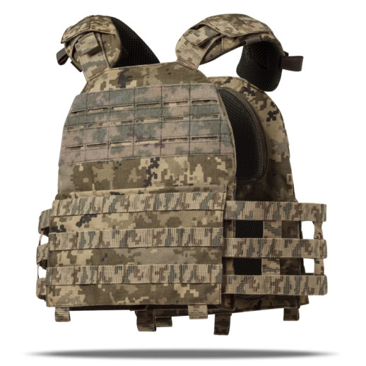 Плитоноска Ukrarmor Modular Vest Platform (M.V.P.) Lite. Cordura 1000 Пиксель