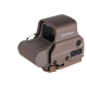 Прицел коллиматорный EOTech 68MOA/1MOA песочного цвета, с 2 точками, совместим с NV (EXPS3-2TAN)