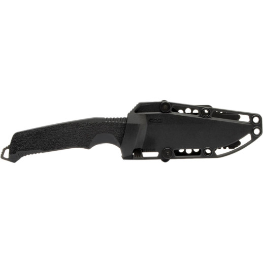 Нож SOG Trident FX, Blackout/Partailly Serrated (SOG 17-12-02-57)