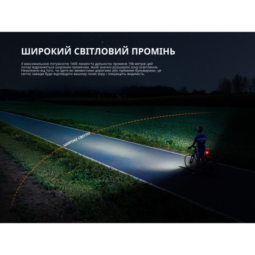 Велофара Fenix ​​BC22R