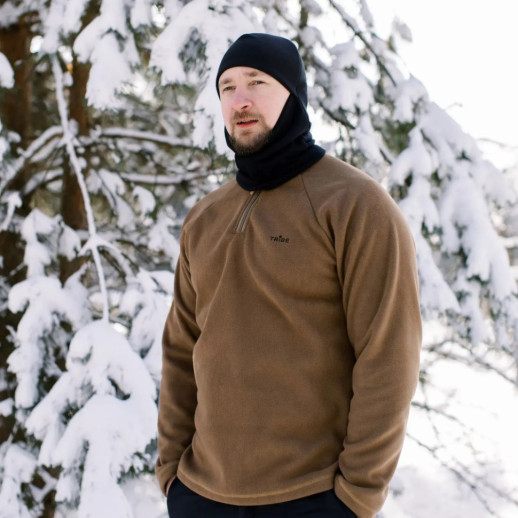 Балаклава флисовая Tribe Fleece Balaclava T-KF-0021 OS, black