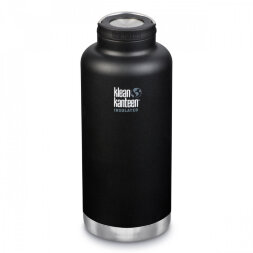 Термобутылка Klean Kanteen TKWide Loop Cap Shale Black Matt 1900 ml