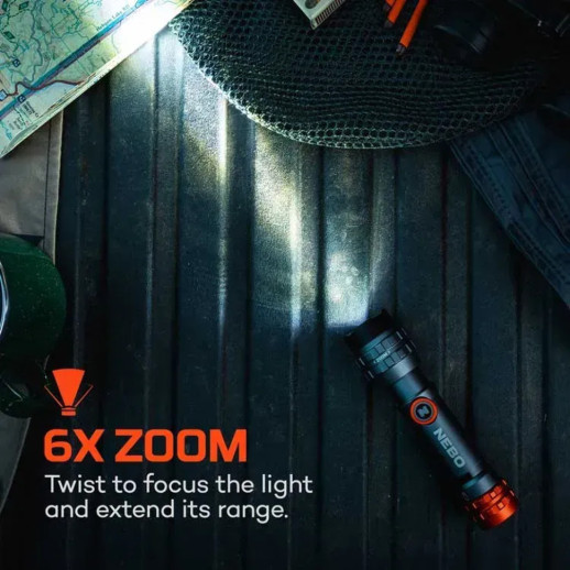 Фонарь ручной Nebo Davinci 450L Flex, 450 люмен (NB NEB-FLT-1046-G)