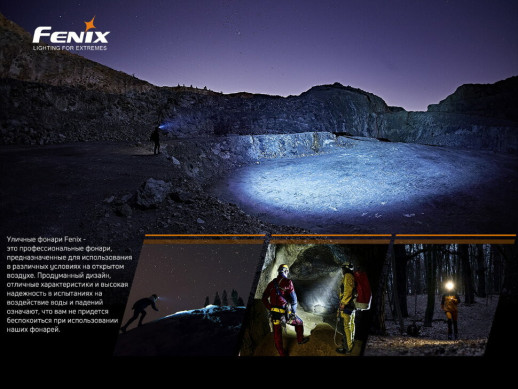 Фонарь налобный Fenix HM60R (Открытая упаковка / замена линзы и драйвера / отсутствует запасное кольцо)