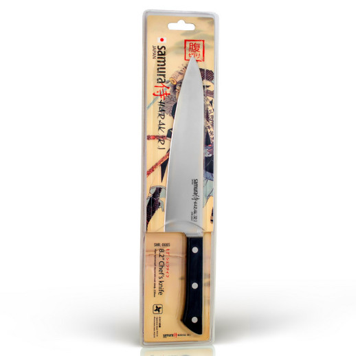 Нож кухонный Samura Harakiri Шеф, 208 мм, Black SHR-0085B