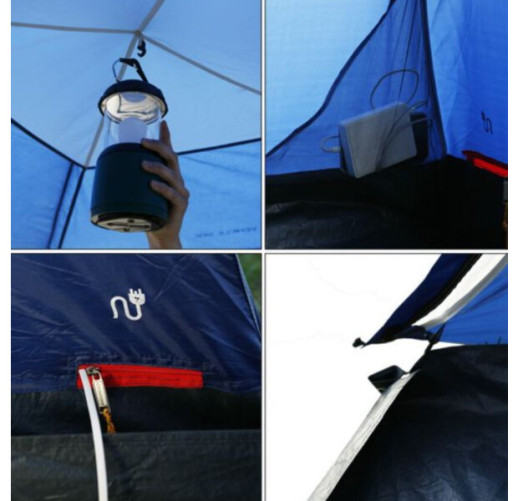 Палатка KingCamp MEIFI PLUS (KT4083) BLUE / BEIGE