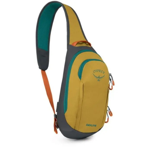 Рюкзак Osprey Daylite Sling tumbleweed yellow/tunnel vision - O/S - желтый/бирюзовый