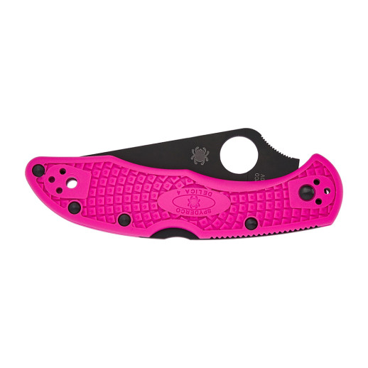Нож Spyderco Delica, S30V, pink