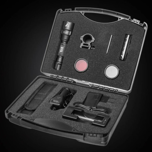 Фонарь тактический Mactronic Black Eye 650 (650 Lm) Recharge Type-C Gun Mount RGB Kit (L-MX532L-RC/SET3)