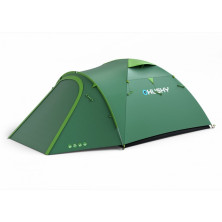Палатка Husky Bizon 3 Plus (темно-зеленый/салатовый)