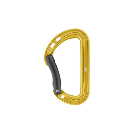 Карабин Petzl SPIRIT BENT yellow изогнутый