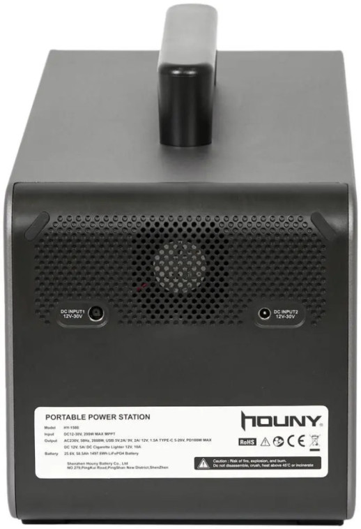 Зарядная станция Houny 1497 Вт·ч/2000 Вт