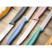 Серрейторный кухонный нож Boker Sandwich Knife, голубой