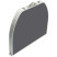 Стол Bo-Camp Case Model Oval 120x80 cm Grey (1404415)